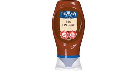 ברביקיו 285 גרם לחיץ הילמנס 12 בקרטון