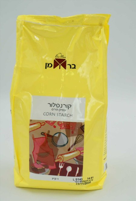 עמילן תירס קורנפלור 1 ק"ג ברמן