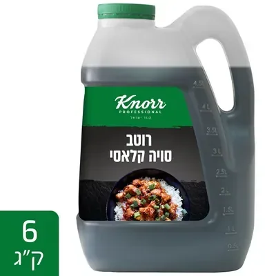 רוטב סויה קלאסי 5 ליטר קנור