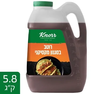 רוטב מקסיקני 5.8 ק"ג קנור