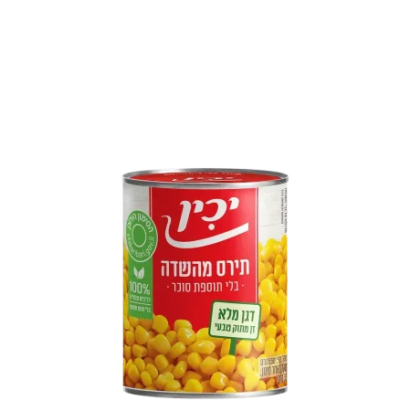 תירס 550 גרם פרי זה יכין 12 יח