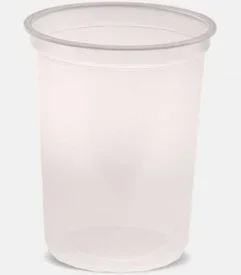 גביע חומוס 500 ארוך 100 בשרוול ללא מכסה
